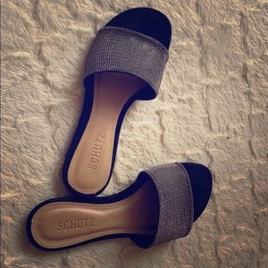 Schutz Diamond Sandals